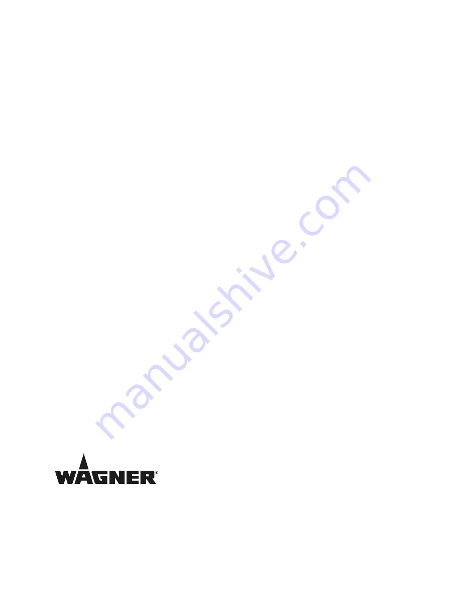 WAGNER HT775 Owner'S Manual Download Page 32