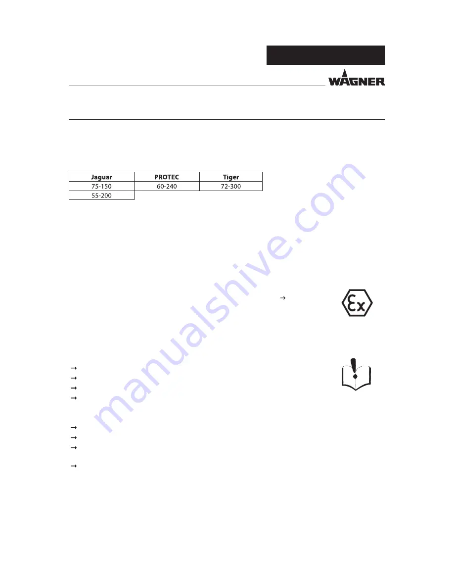 WAGNER Jaguar Скачать руководство пользователя страница 9