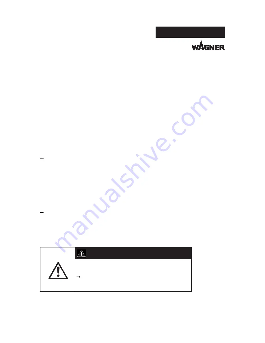 WAGNER Jaguar Operating Manual Download Page 42