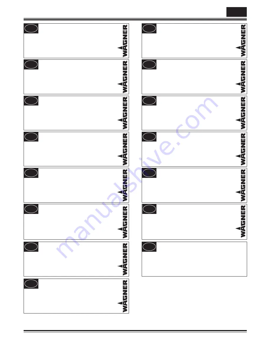 WAGNER W 650 Operating Instructions Manual Download Page 40