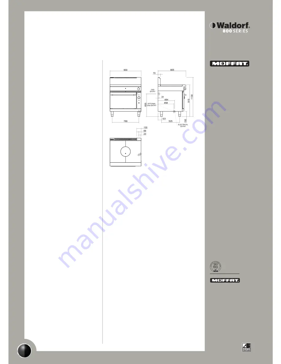 Waldorf RN8110GC Скачать руководство пользователя страница 2