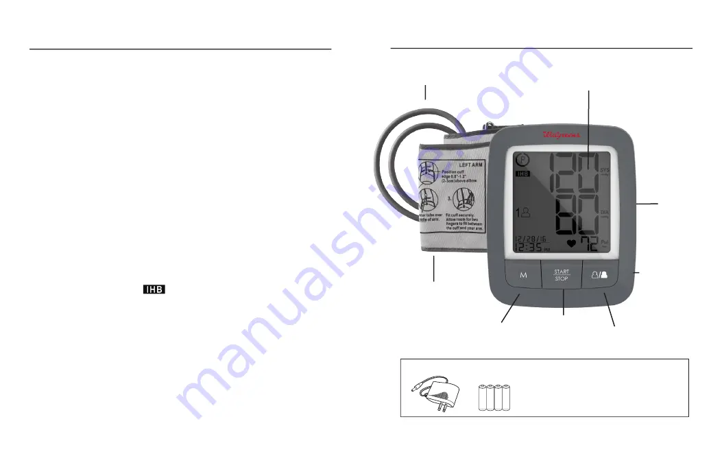 Walgreens WGNBPA-950 Manual Download Page 5