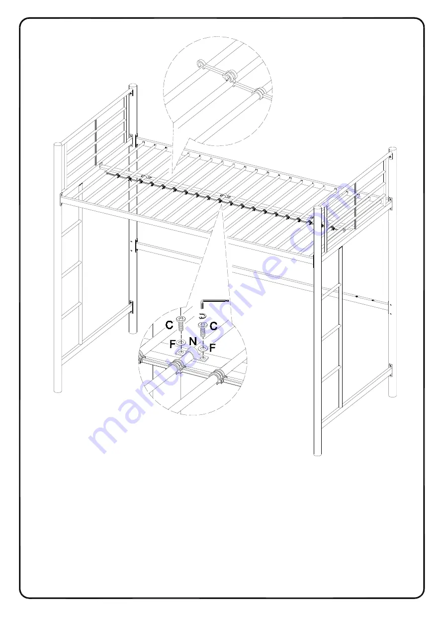 Walker Edison BDOL Assembly Instructions Manual Download Page 18