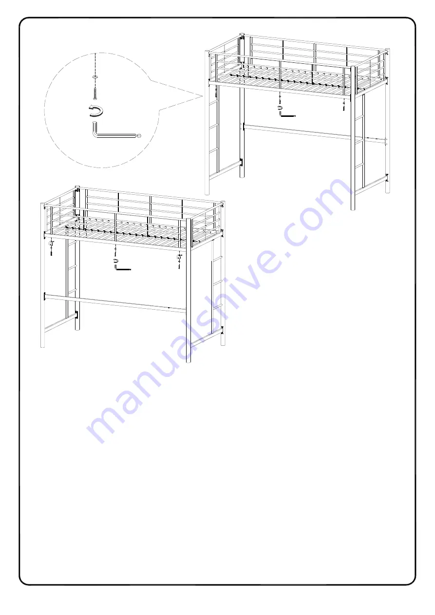 Walker Edison BDOL Assembly Instructions Manual Download Page 20