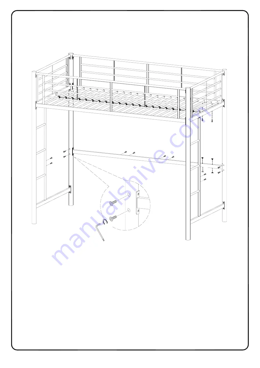 Walker Edison BDOL Assembly Instructions Manual Download Page 21