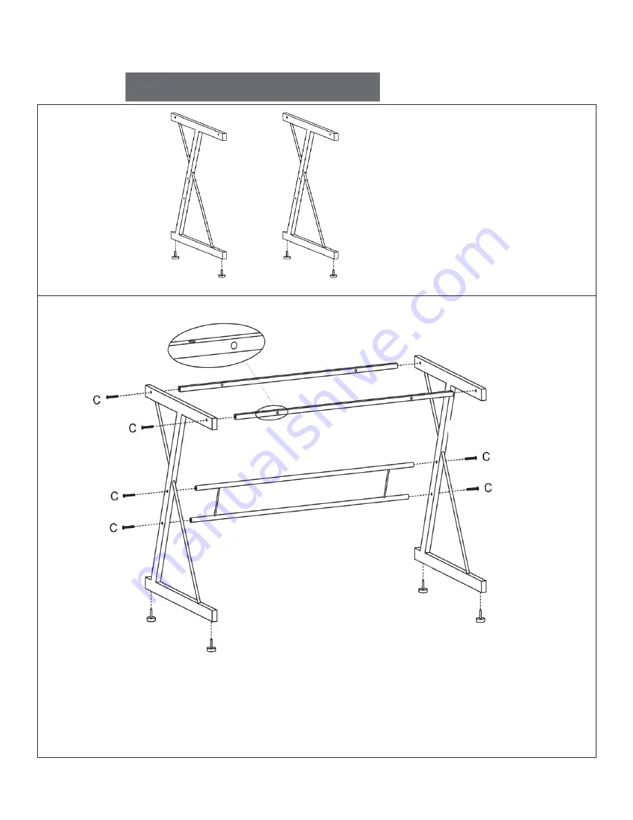 Walker Edison D31S29 Assembly Diagram Download Page 2