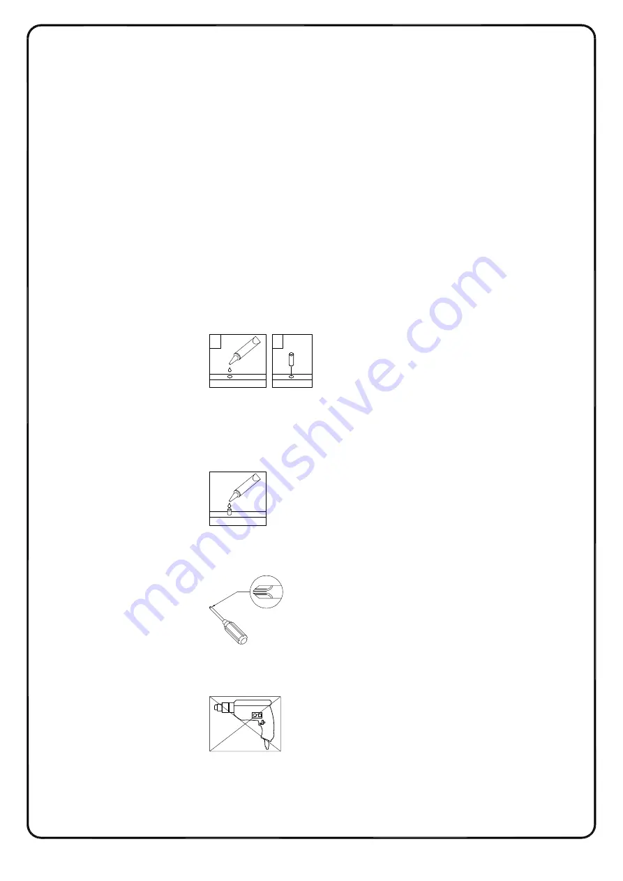 Walker Edison D44VETHUT Assembly Instructions Manual Download Page 3