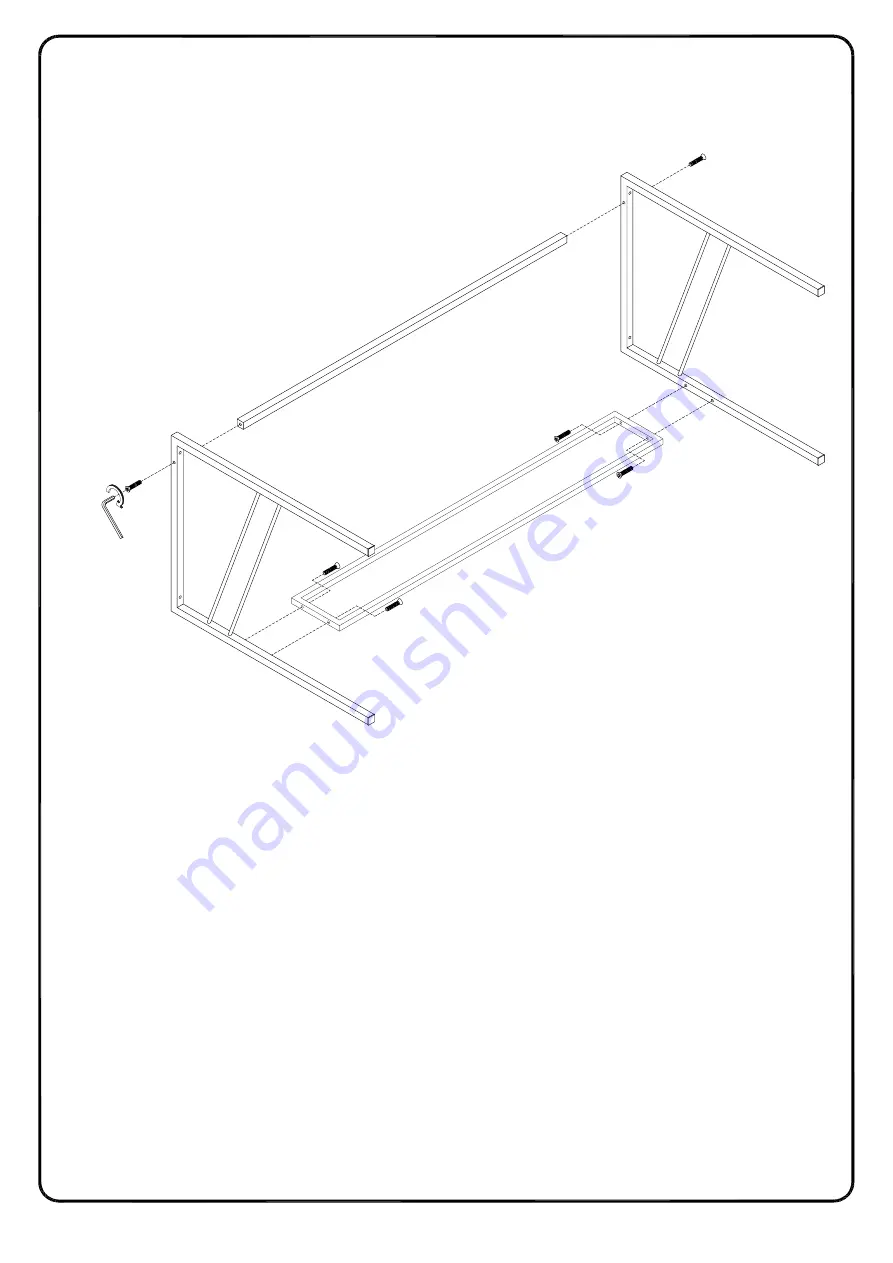 Walker Edison D44VETHUT Assembly Instructions Manual Download Page 21