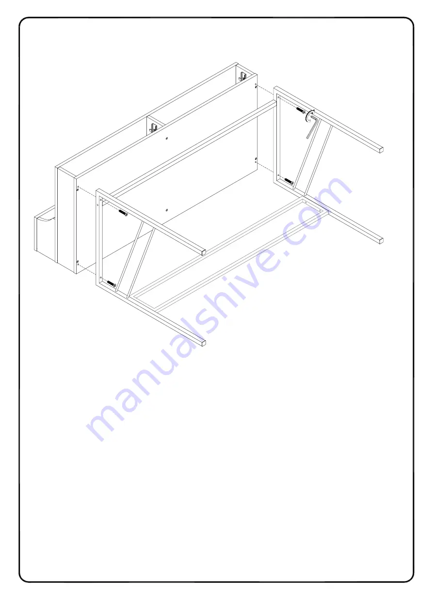 Walker Edison D44VETHUT Assembly Instructions Manual Download Page 22