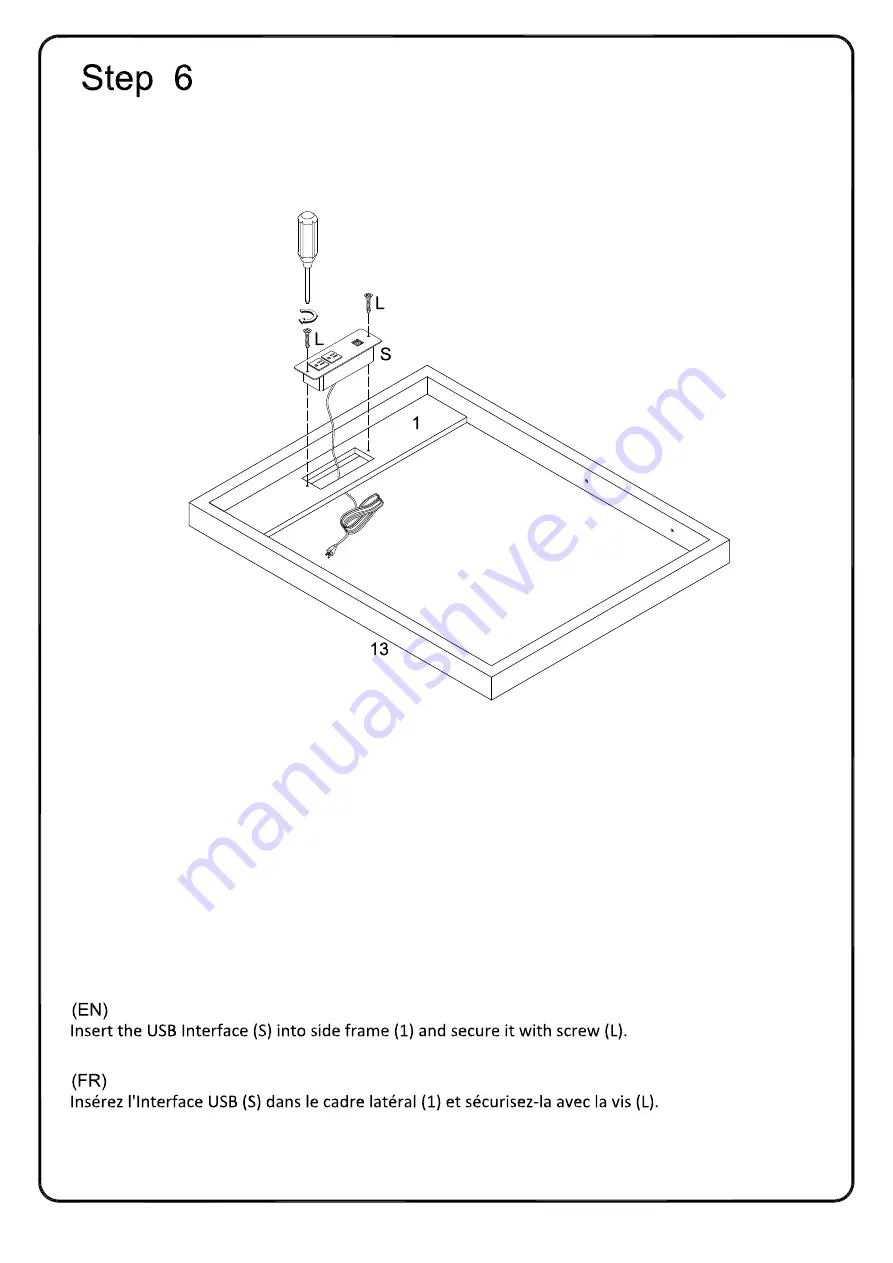 Walker Edison D48UBC30 Assembly Instructions Manual Download Page 12