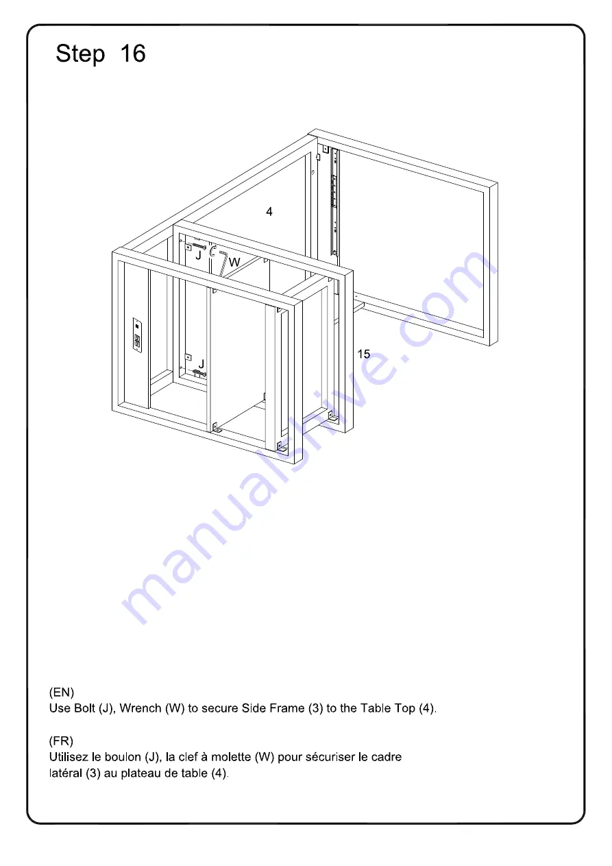 Walker Edison D48UBC30 Assembly Instructions Manual Download Page 22