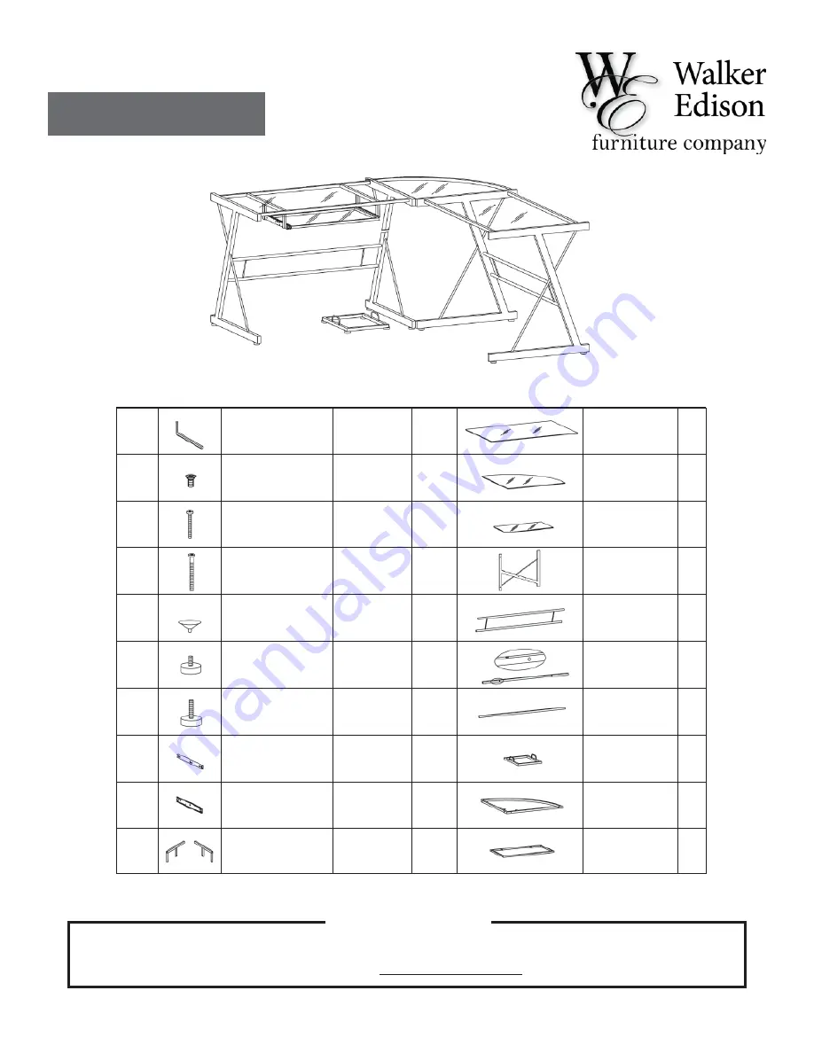 Walker Edison D51L29 Скачать руководство пользователя страница 1