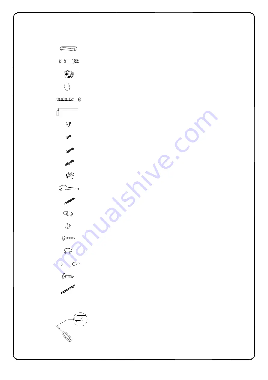 Walker Edison D52HARL Assembly Instructions Manual Download Page 4