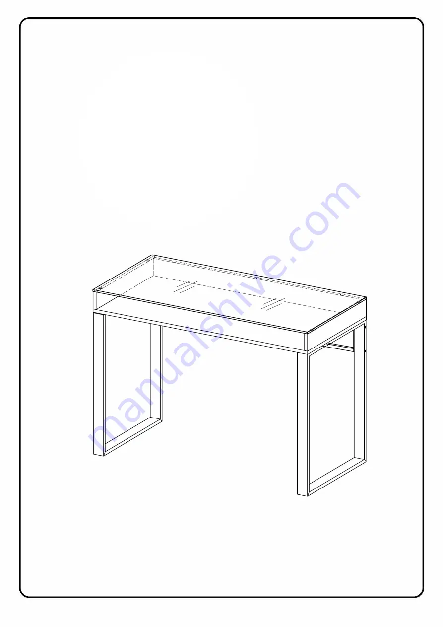 Walker Edison DM42CHMG Assembly Instructions Manual Download Page 1