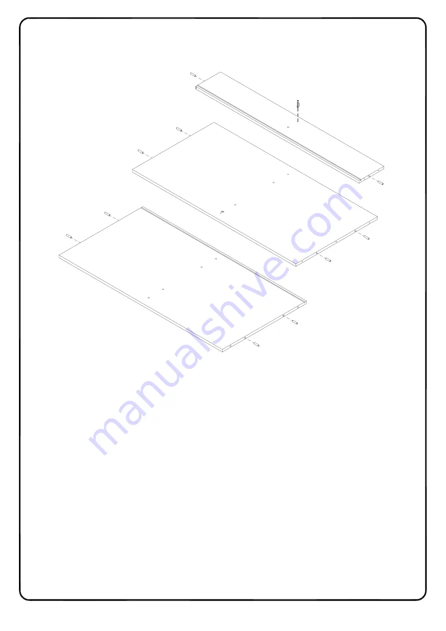 Walker Edison DW44KAD1DR Assembly Instruction Manual Download Page 16