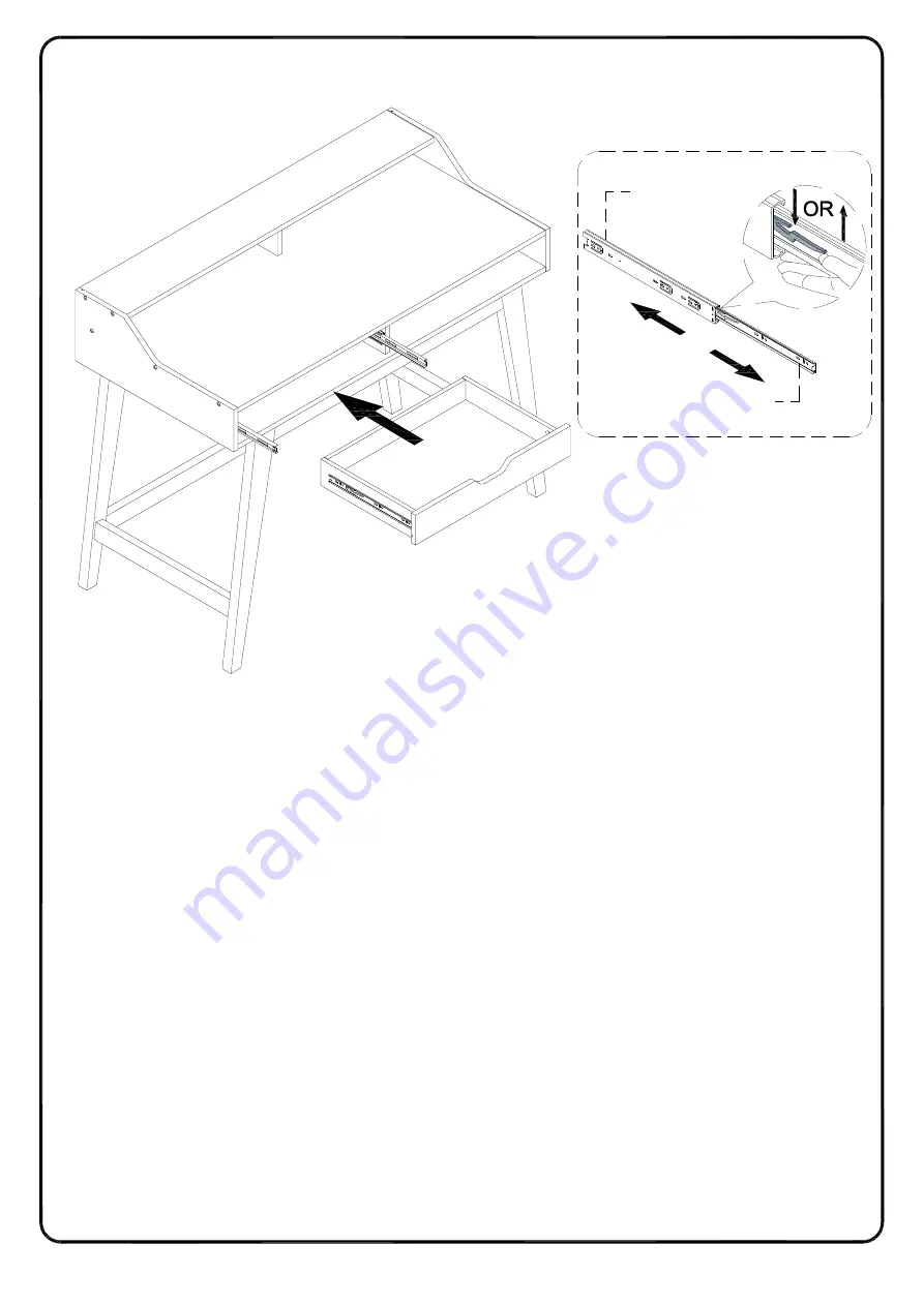 Walker Edison DW44KAD1DR Assembly Instruction Manual Download Page 34