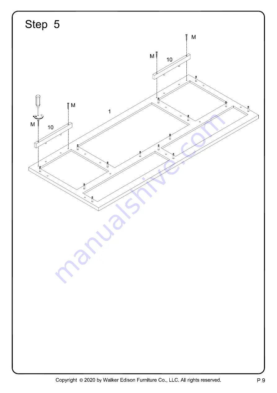 Walker Edison DW54PEREX Скачать руководство пользователя страница 9