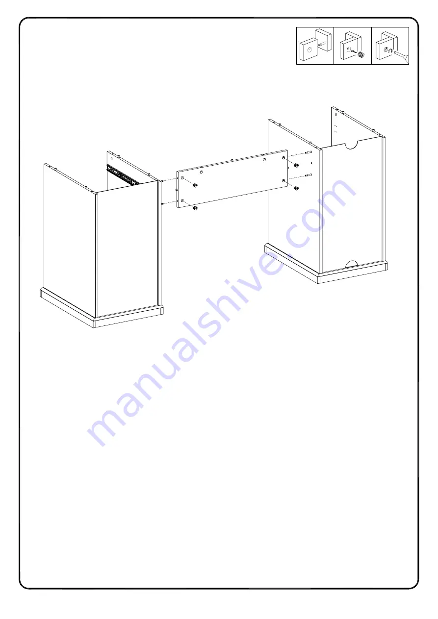 Walker Edison DW58GAV Assembly Instructions Manual Download Page 24