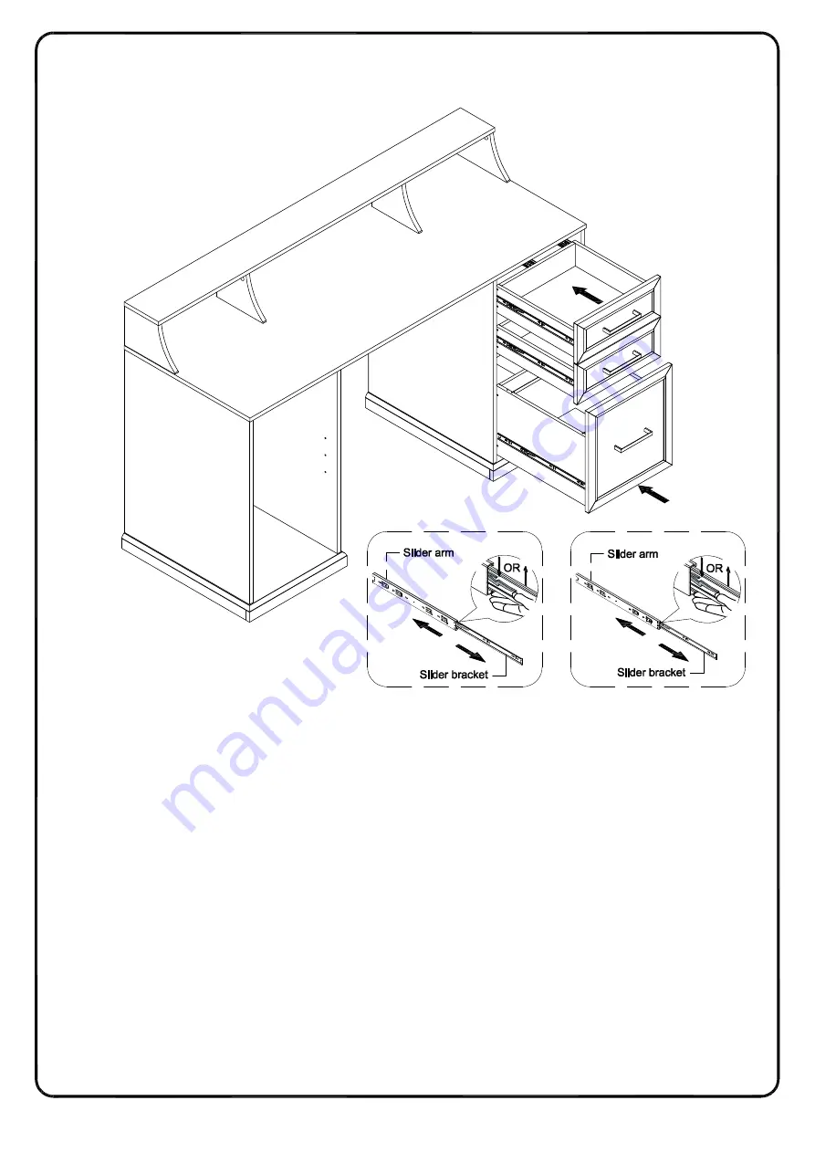 Walker Edison DW58GAV Assembly Instructions Manual Download Page 33