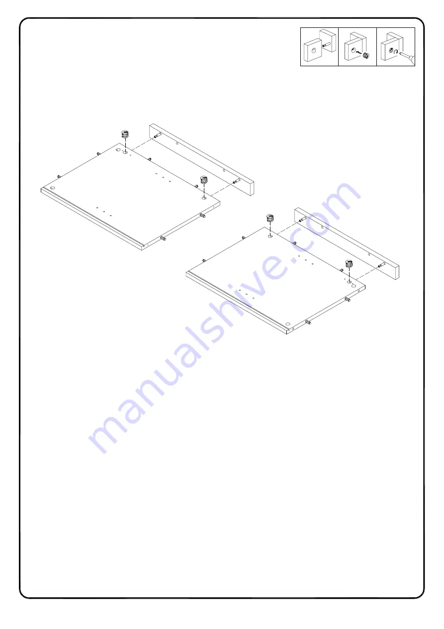 Walker Edison W58FPBD Assembly Instructions Manual Download Page 16