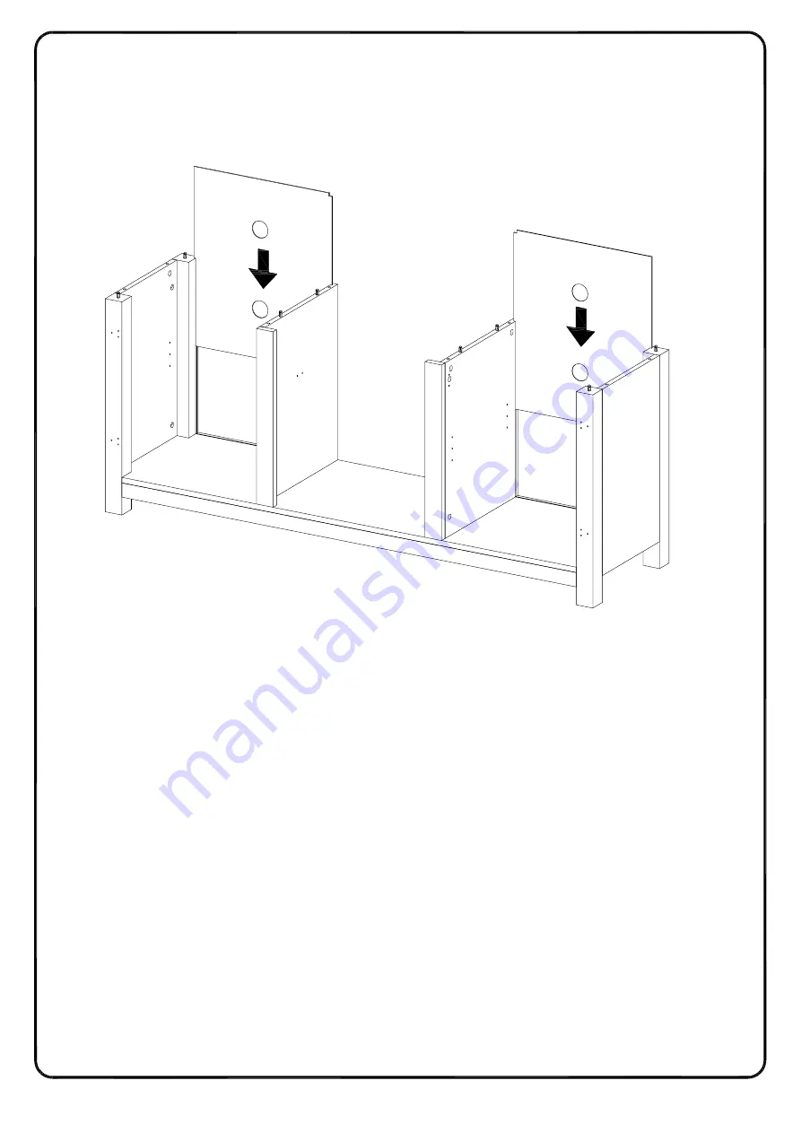 Walker Edison W58FPBD Assembly Instructions Manual Download Page 20