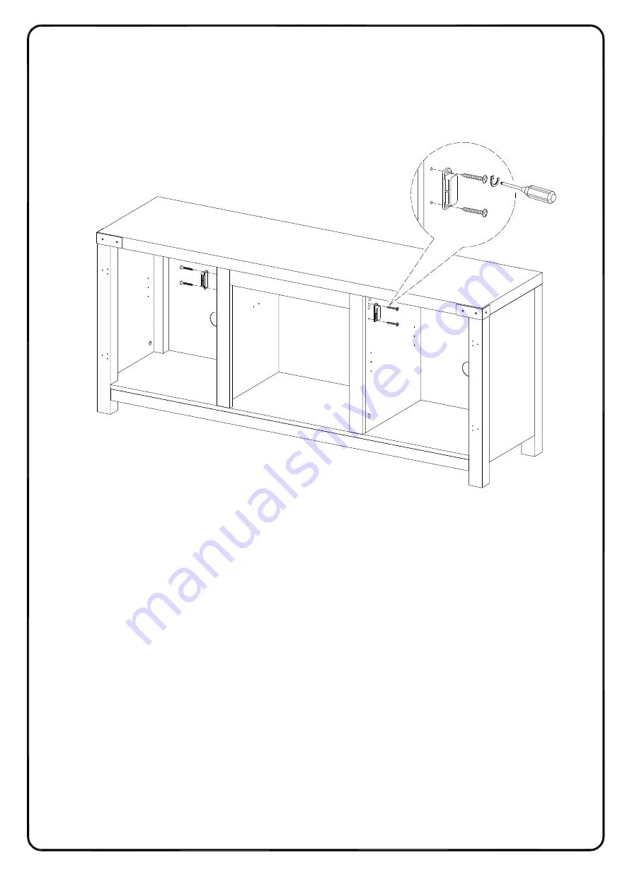 Walker Edison W58FPBD Assembly Instructions Manual Download Page 24