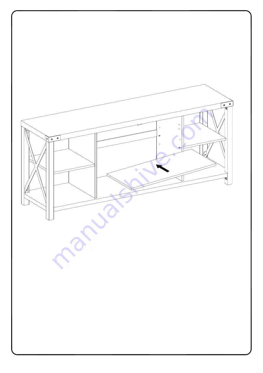 Walker Edison W60MX2D Assembly Instructions Manual Download Page 21