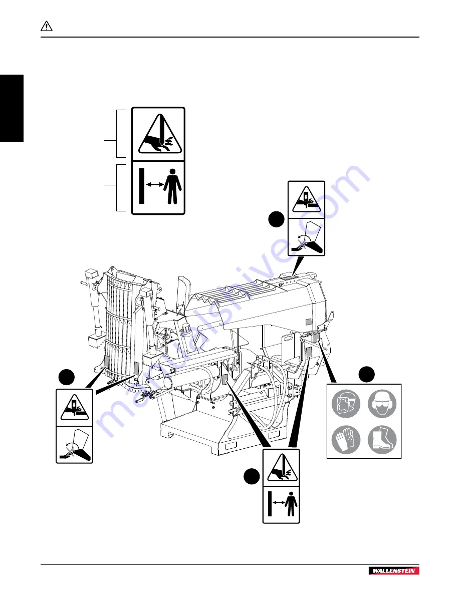 Wallenstein WP245 Operator'S Manual Download Page 12