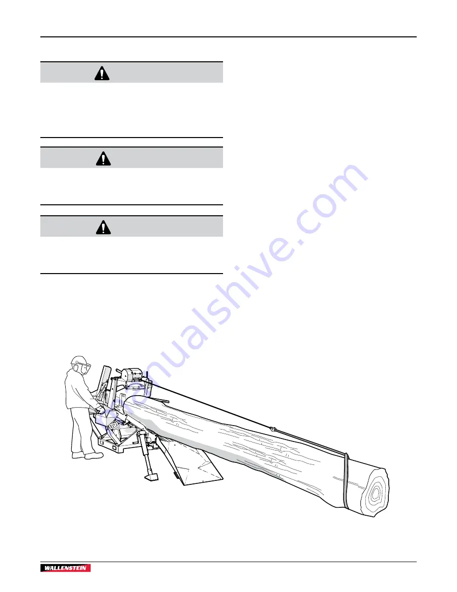 Wallenstein WP245 Operator'S Manual Download Page 31