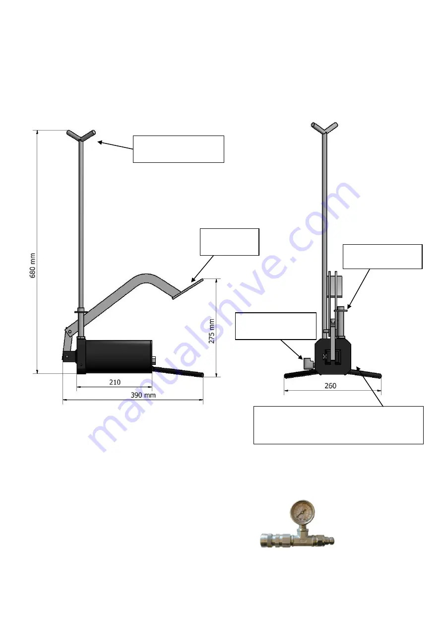 Wallmek 1030 Working Instruction Download Page 11