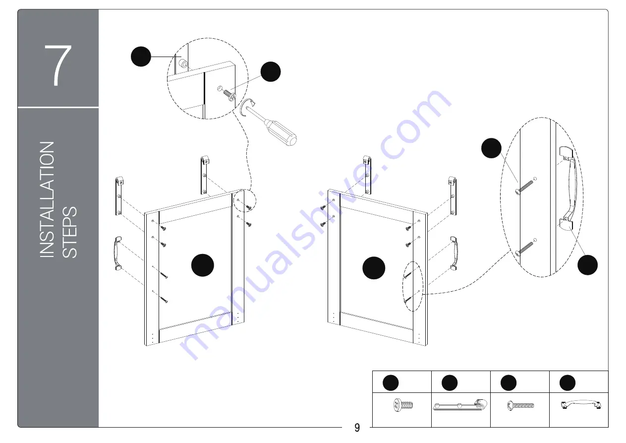 Wampat B-SCT1501W Assembly Instructions Manual Download Page 11