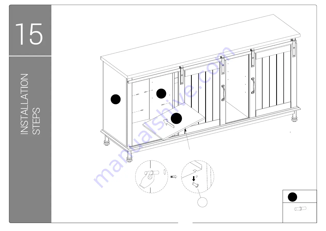 Wampat B-SCT1501W Assembly Instructions Manual Download Page 19