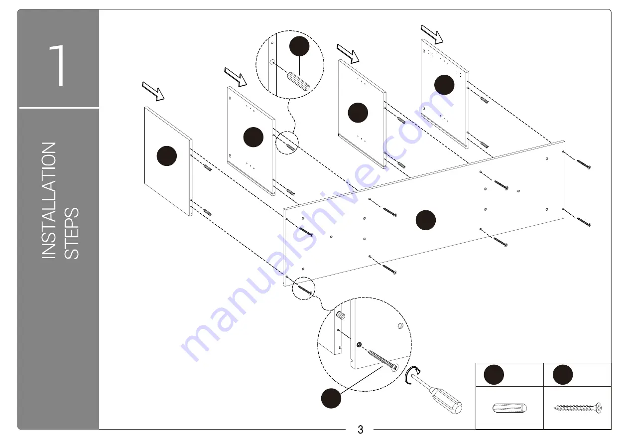 Wampat M/CAT1501W Assembly Instructions Manual Download Page 5