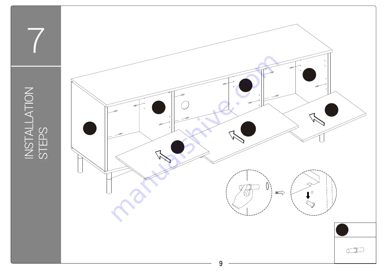 Wampat M/CAT1501W Assembly Instructions Manual Download Page 11