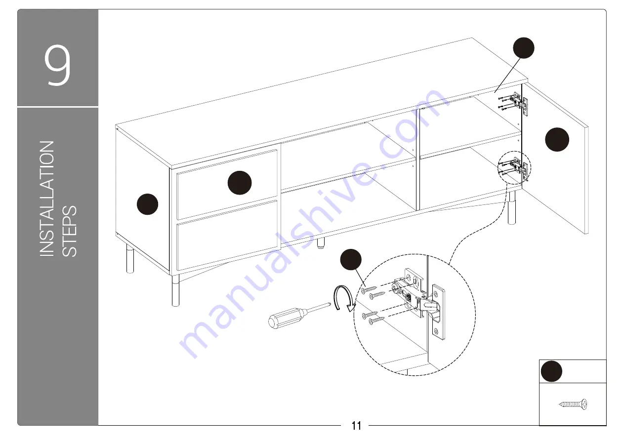 Wampat M/CAT1501W Assembly Instructions Manual Download Page 13