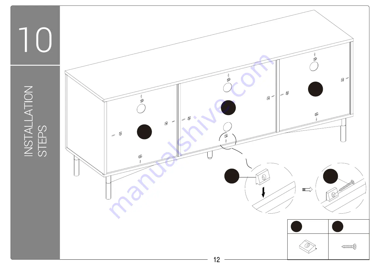 Wampat M/CAT1501W Assembly Instructions Manual Download Page 14