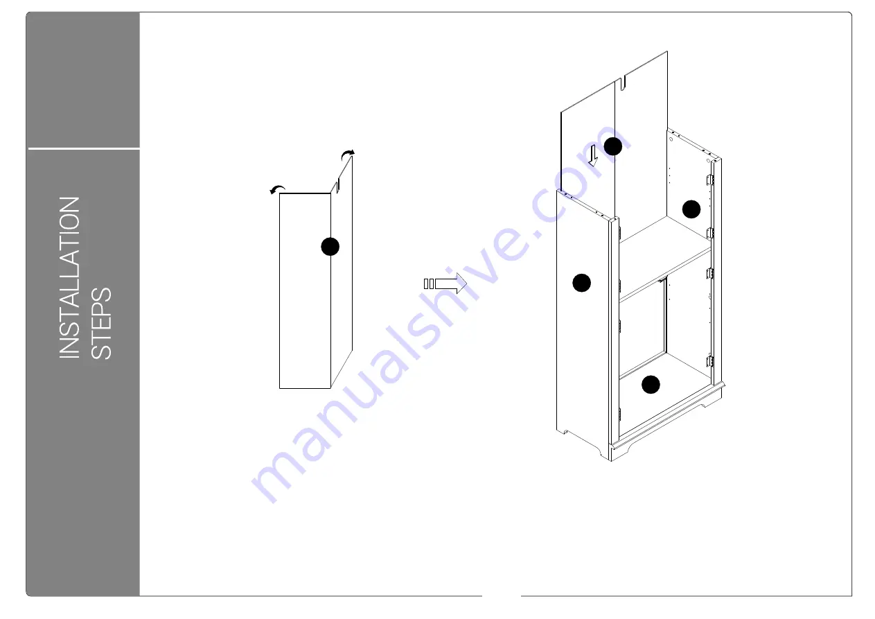 Wampat W18N4064W Assembly Instructions Manual Download Page 10