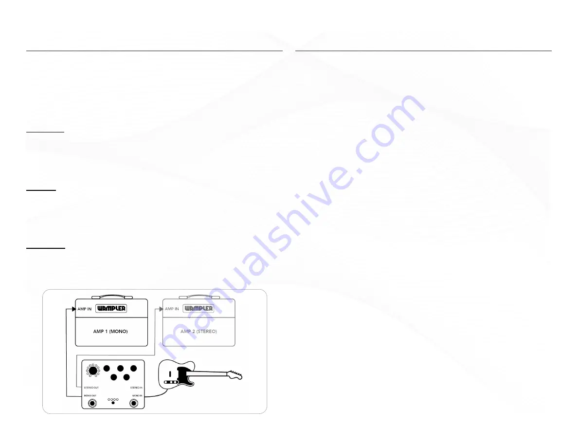 Wampler METAVERSE Full User Manual Download Page 7