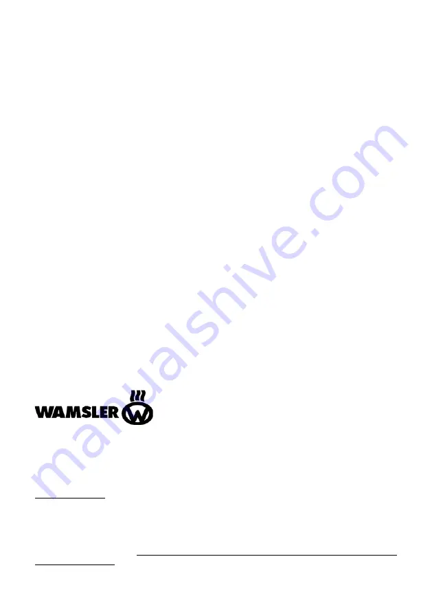 Wamsler 101 60 User Instruction Download Page 88