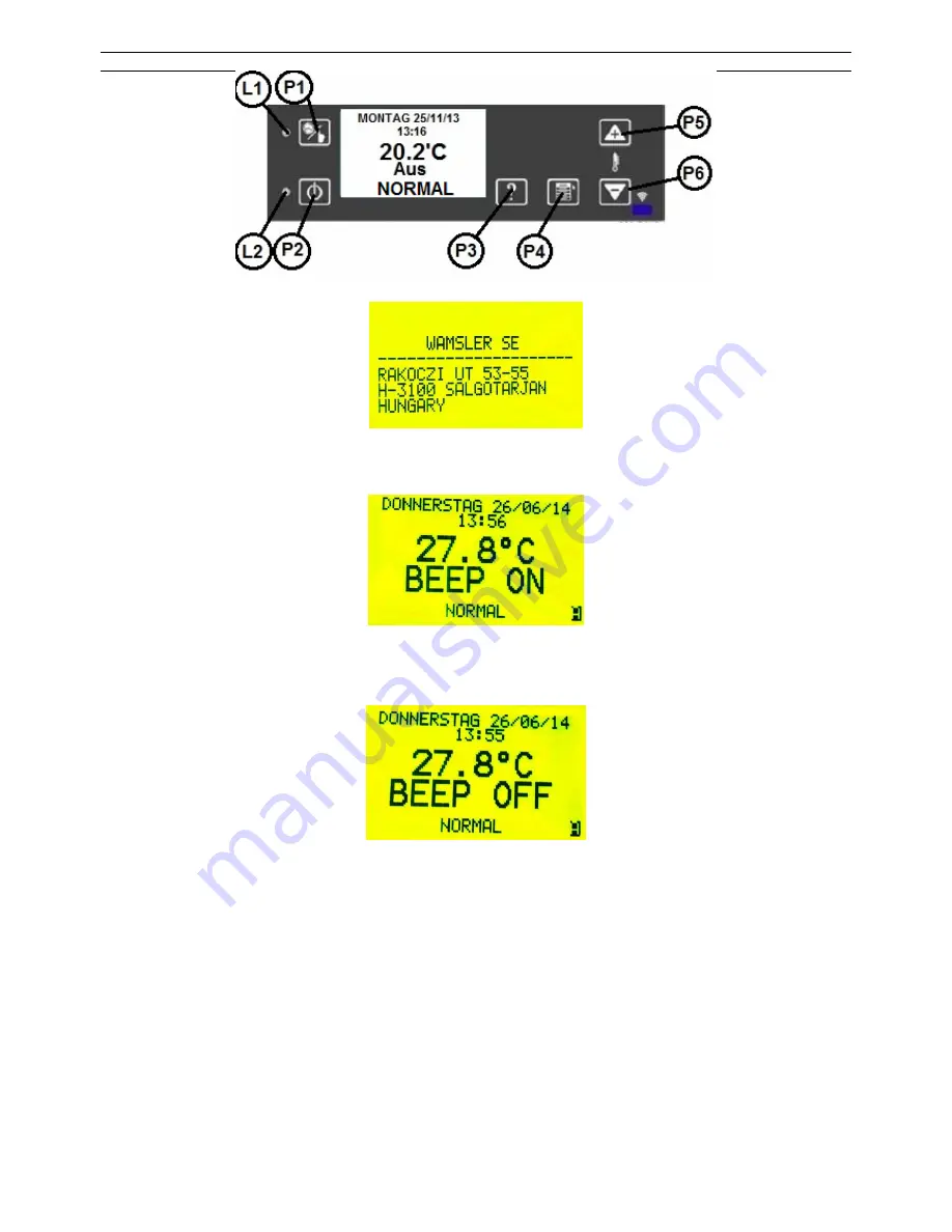 Wamsler WP2-8 Installation And Operating Instructions Manual Download Page 22