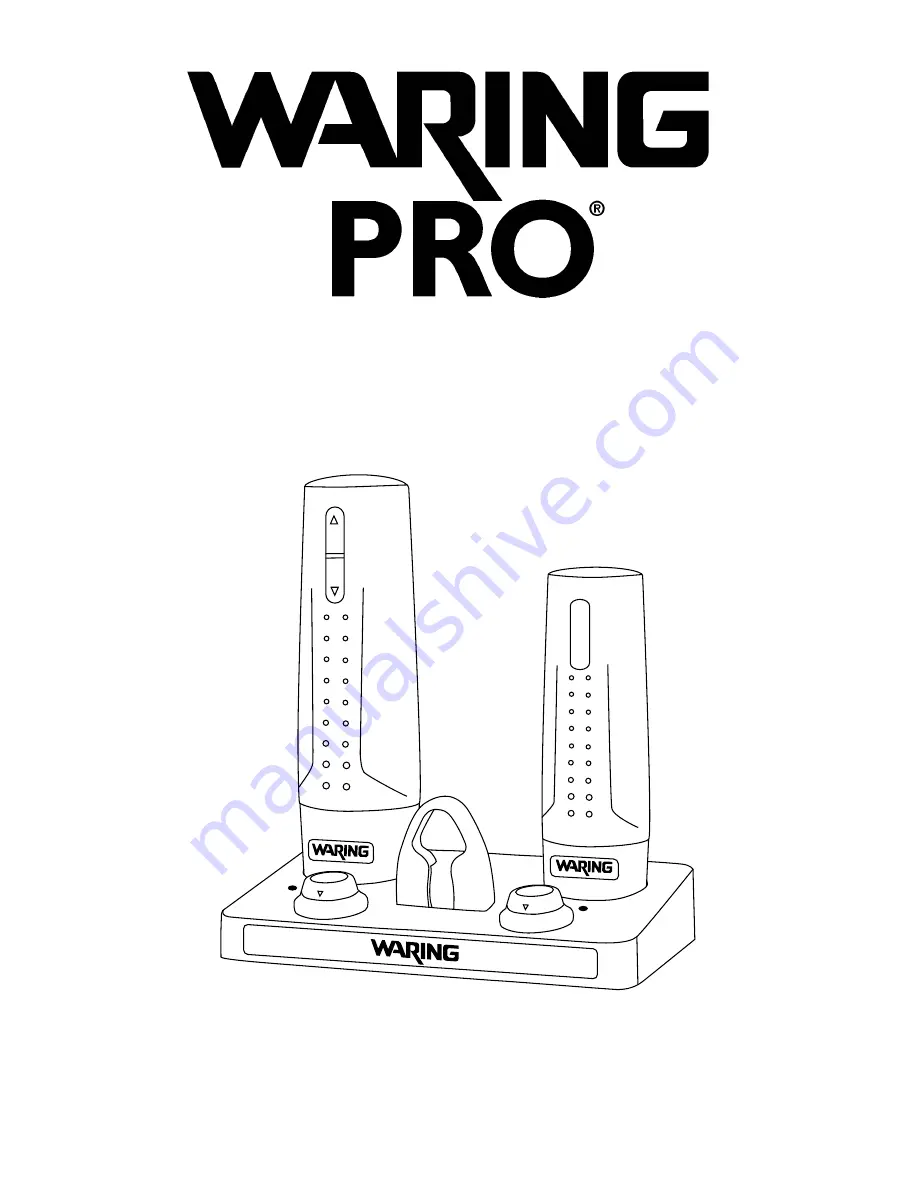 Waring WC400 Скачать руководство пользователя страница 1