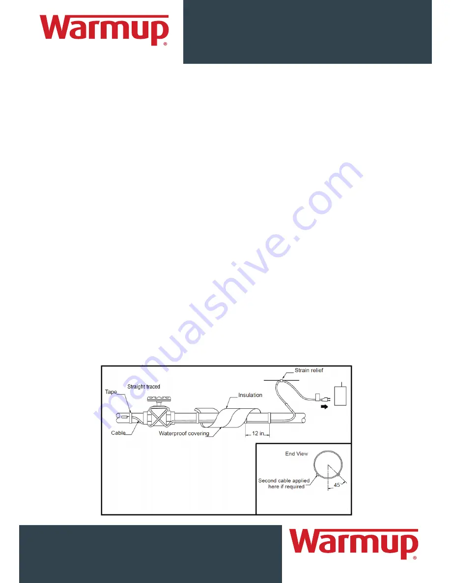 Warmup NAMSRK-100FT Quick Start Manual Download Page 3