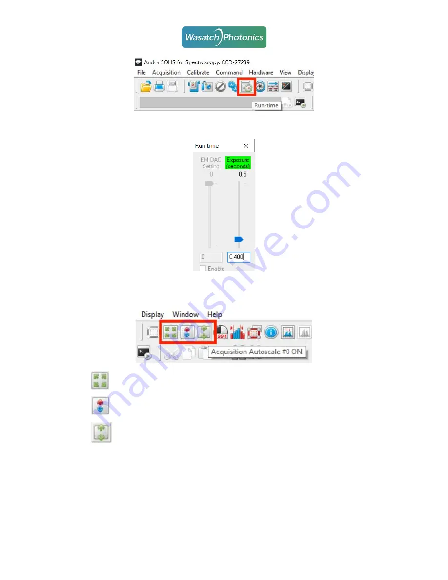 Wasatch Photonics XL Series Quick Start Manual Download Page 13