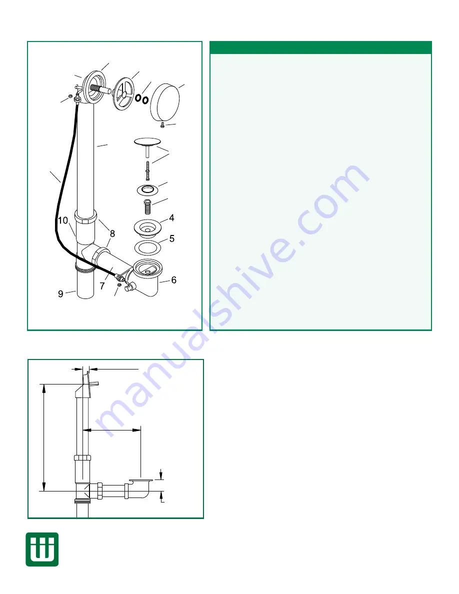 Watco 528-CA Series Parts List, Instructions Download Page 1