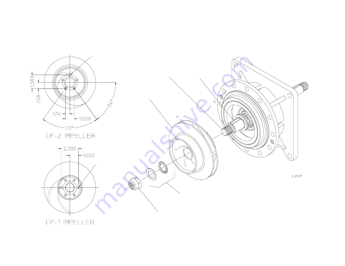 Waterous CP-1 Series Overhaul Instructions Download Page 7