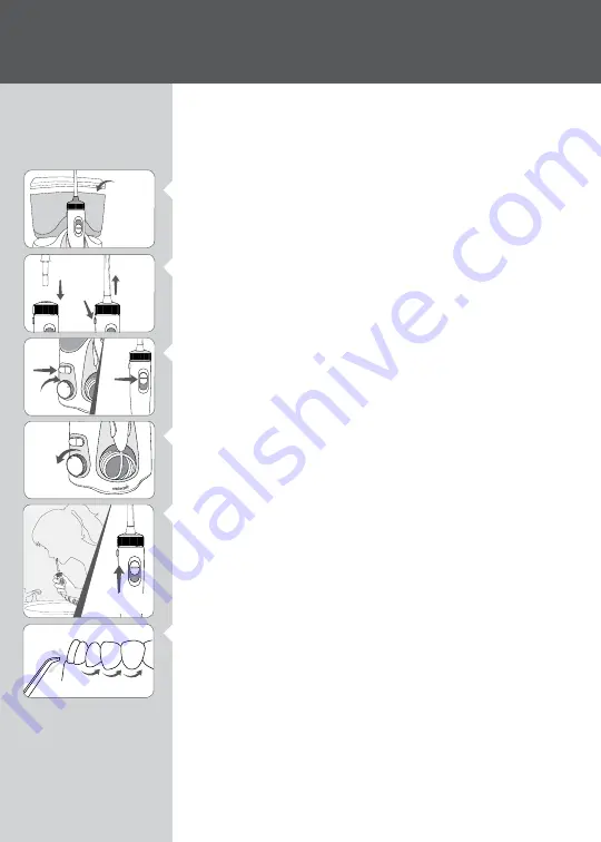 Waterpik WP-100 Series Instruction Manual Download Page 6