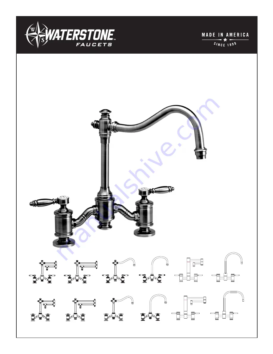 Waterstone 6100-12 Installation Instructions Download Page 1