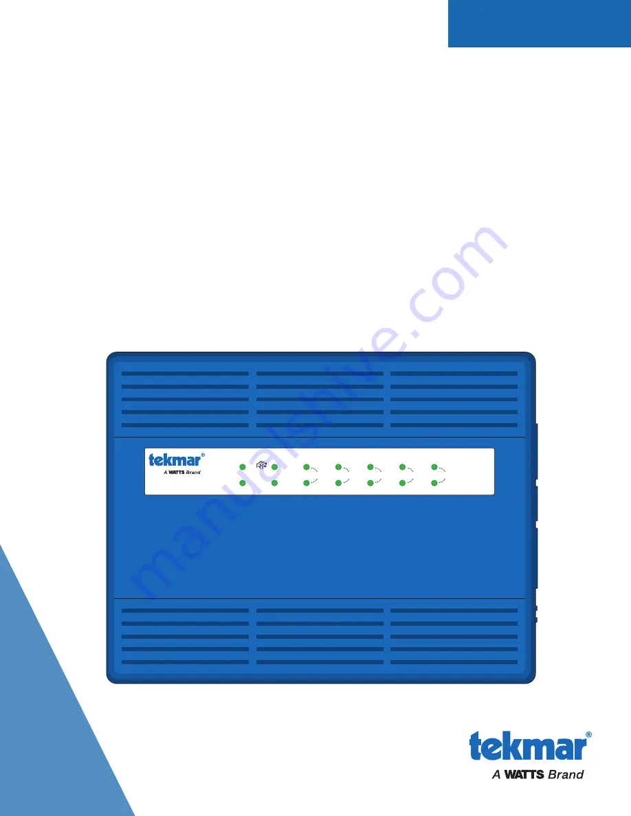 Watts Tekmar 305V Скачать руководство пользователя страница 1