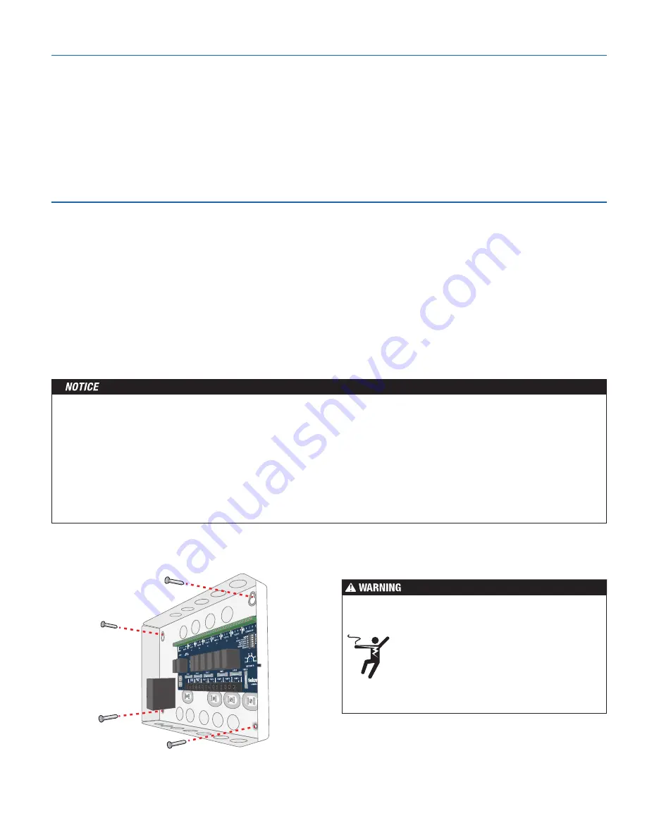 Watts Tekmar 305V Скачать руководство пользователя страница 3