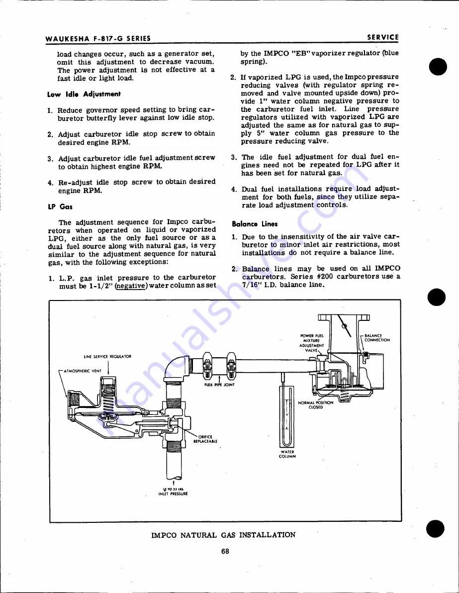 Waukesha F817G Series Manual Download Page 86